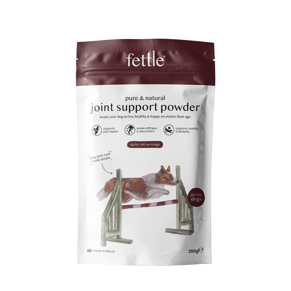 Fettle Fettle Joint Support Powder Adult Dry Dog pet food packaging
